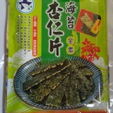 手工海苔杏仁片70克(全素)