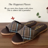 經典系列-室內拖鞋 - 靜音抗滑皮拖 - 格趣-棕 經典系列-室內拖鞋 - 靜音抗滑皮拖 - 格趣-棕