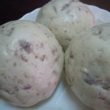 芋頭牛奶饅頭1顆 特價：$20