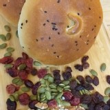 湯種蔓越莓堅果麵包3入(奶素)