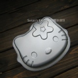 蘇珊烘培坊~ 8吋 可愛kitty蛋糕模/果凍/布丁/麵包不沾卡通模