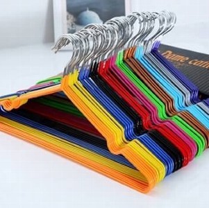 加粗款4mm不鏽鋼衣架10入