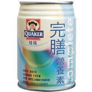 白冰冰代言～桂格完膳(香草、草莓)