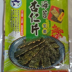 手工海苔杏仁片70克(全素)