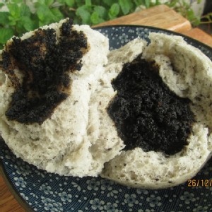 黑糖芝麻包(全素)6入