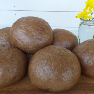 融岩巧克力小丸子饅頭6入(奶素)