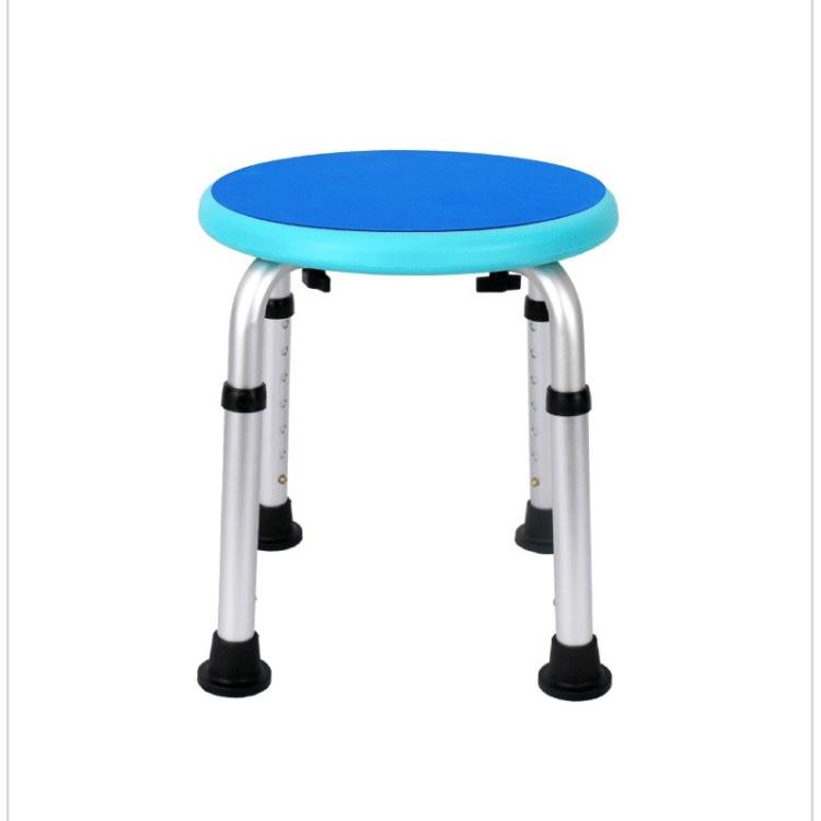 【富士康】鋁合金 圓形洗澡椅(高度可調) FZK-5003 / FZK-0030