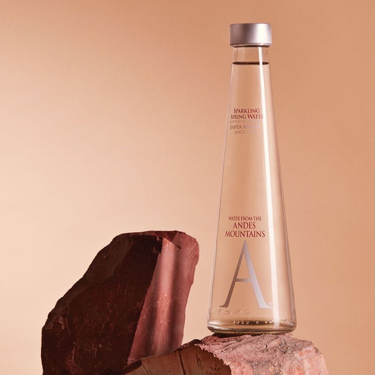 【珍實大地】安地斯山氣泡天然雪山泉水｜玻璃瓶250毫升｜ANDES MOUNTAIN WATER