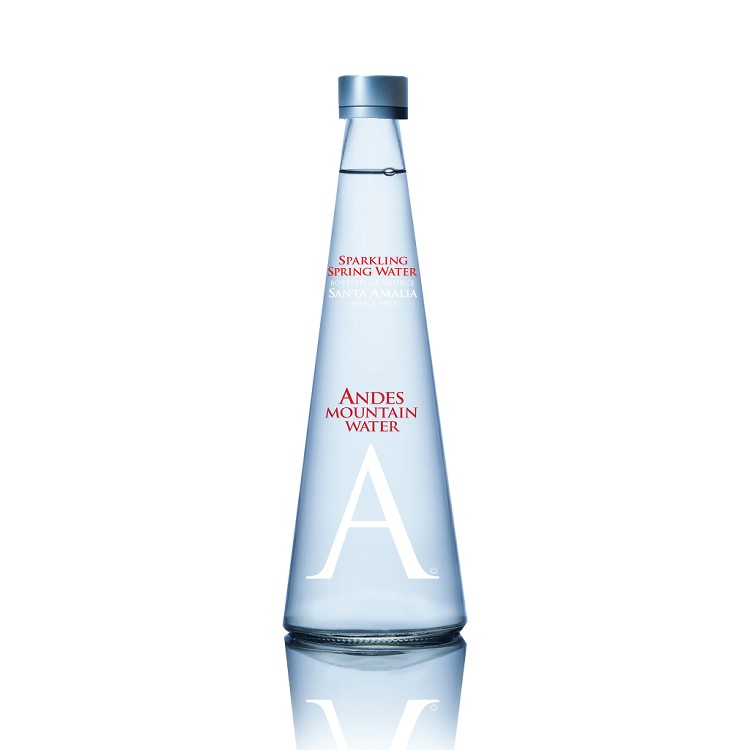 【珍實大地】安地斯山氣泡天然雪山泉水｜玻璃瓶250毫升｜ANDES MOUNTAIN WATER