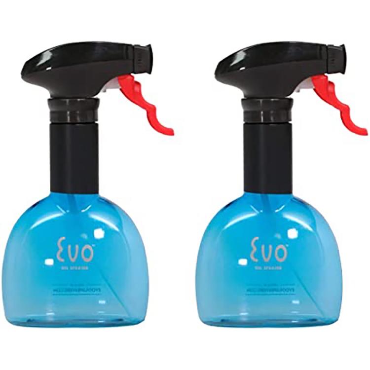 【美國 Evo Oil Sprayer】一噴上手塑膠噴油瓶小塑膠 240 ml / 瓶 x 2入