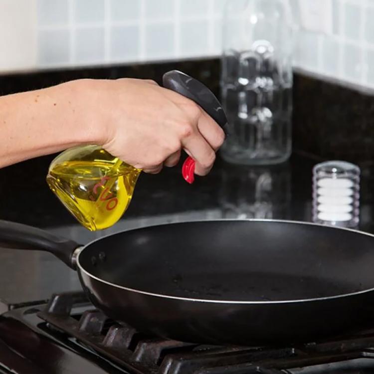 【美國 Evo Oil Sprayer】一噴上手塑膠噴油瓶小塑膠 240 ml / 瓶 x 2入