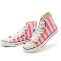 『E-COOL』 Converse All star 時尚條紋 女款 帆布鞋