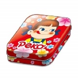 不二家 Peko花漾牛奶糖鐵盒版 (紅色包裝)