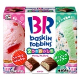 日本不二家 雙味冰淇淋巧克力