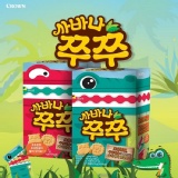 韓國Crown動物造型餅乾
