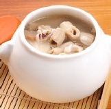 膳食家-四神豬腸湯 冷藏30天 獨享盅~薏仁及茯苓+上入味豬腸適合單身族滋補唷！-420g+-5%