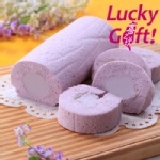 【下午茶點】喜之坊 芋泥奶凍捲 軟綿綿的芋頭蛋糕捲上香Q的芋頭奶凍