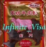 高坑‧小包裝《辣味牛肉片》 每包重約110公克‧獨家授權推出