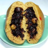 黑糖紫米包(6入/包)※全素 特價:$120 黑糖紫米包(6入/包)※全素 特價:$120