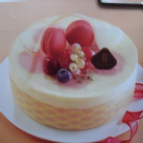 台北國華大飯店草莓起司慕斯蛋糕