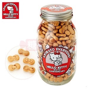 KT蝴蝶結餅乾玻璃罐