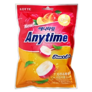 韓國Lotte樂天薄荷三層糖 (水蜜桃&蜜李口味)