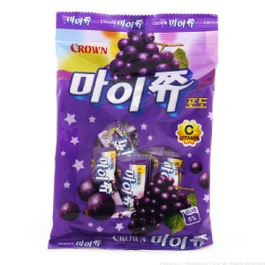 韓國Crown 葡萄軟糖