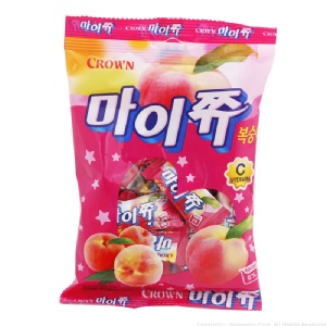 韓國Crown 水蜜桃軟糖