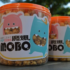 美式原味手工玉米花-桶裝