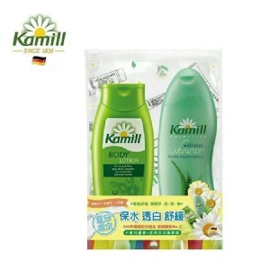 德國卡蜜兒蘆薈(aloe)沐浴膠+身體乳超值組
