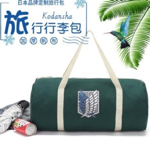 日本品牌Kodansha定制動漫logo旅行手提行李包