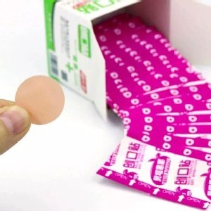 迷你『圓形』防水透氣小創可貼100入