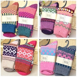 冬季新款女士保暖襪子*5雙