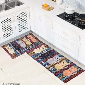 防滑造型地墊2件套