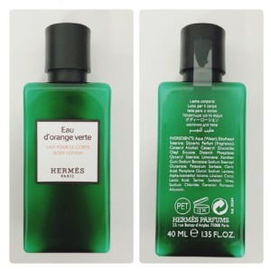【Hermes 愛馬仕】橘綠之泉乳液(公司貨) 【容量】40ml