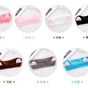 可愛貓耳朵髮帶洗臉頭巾