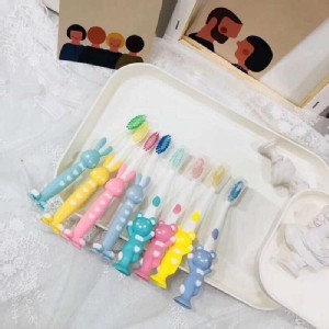 出口日本軟絲兒童牙刷*8支