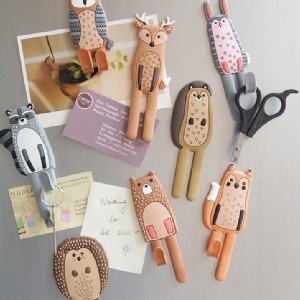 北歐動物磁性冰箱貼掛鉤