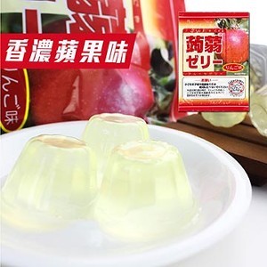 日本AS蒟蒻果凍-蘋果味216g