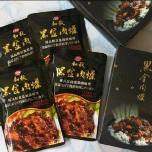和秋 黑金肉燥1盒5包