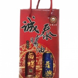 西螺名產㊙️誠泰醬油禮盒【一盒2罐】