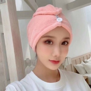 新款極度8倍吸水浴帽 (一組4條混出)