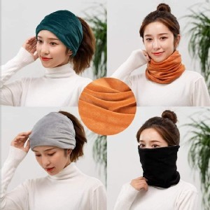 保暖羊絨時尚百搭多功能圍脖