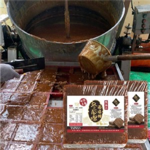 正港古早味黑金ㄟ冬瓜海藻糖1500g（500g*3塊)