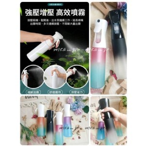 荷蘭噴頭絕美漸層色高壓噴霧瓶(可用酒精)