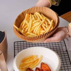 氣炸鍋無孔專用吸油烘焙紙50張