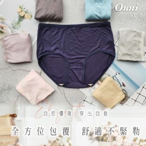 歐妮 超彈力深呼吸透氣蠶絲內褲6件組