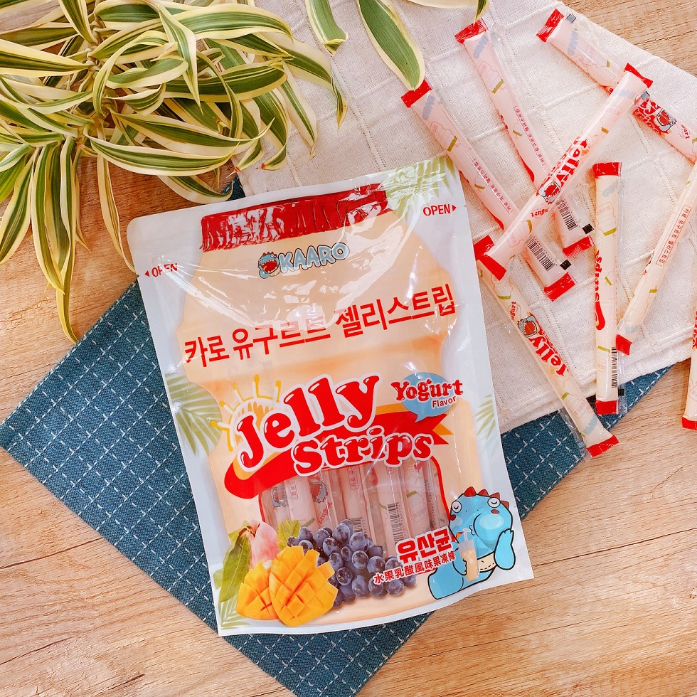 « OF EN,카로 유구르트 셀리스트립,水果乳酸風味果修”。