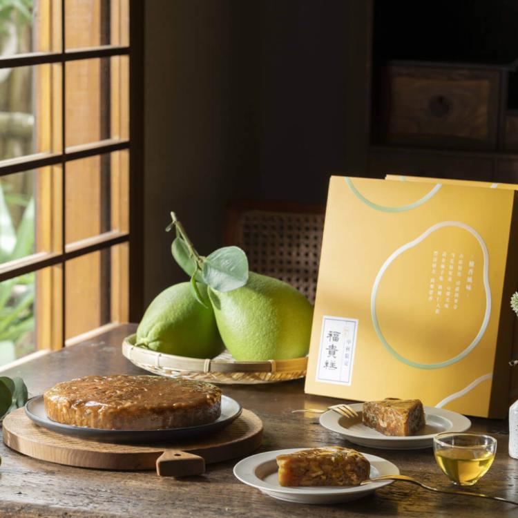 早鳥優惠-中秋限定【吉品養生】柚見福貴糕(6入/組)