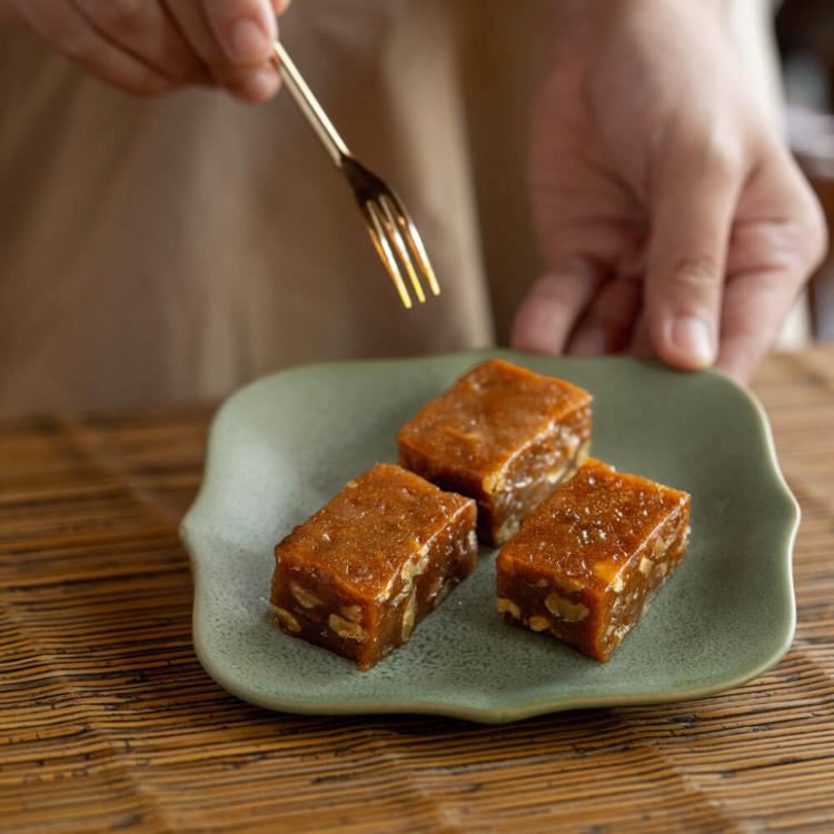 中秋限定【吉品養生】黃金柚子小福貴糕_2盒含提袋(2盒/組)